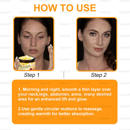 FDA Official: Daasry® Botox Bee Venom Skin Restoration Cream - Anti-aging, Hydrating, Skin Firming & Lifting, Skin Repair, Even Tone, Acne and Dark Spot Treatment, Wart and Mole Removal, and Psoriasis Relief.