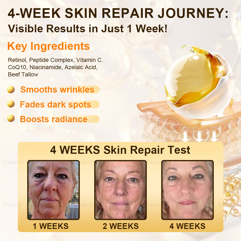 🎁Daasry® Bee Venom Skin Repair & Anti-Aging Cream, Wrinkle Reduction, Hydrating, Brightening, Scar Healing, Sensitive Skin Relief, Even Tone