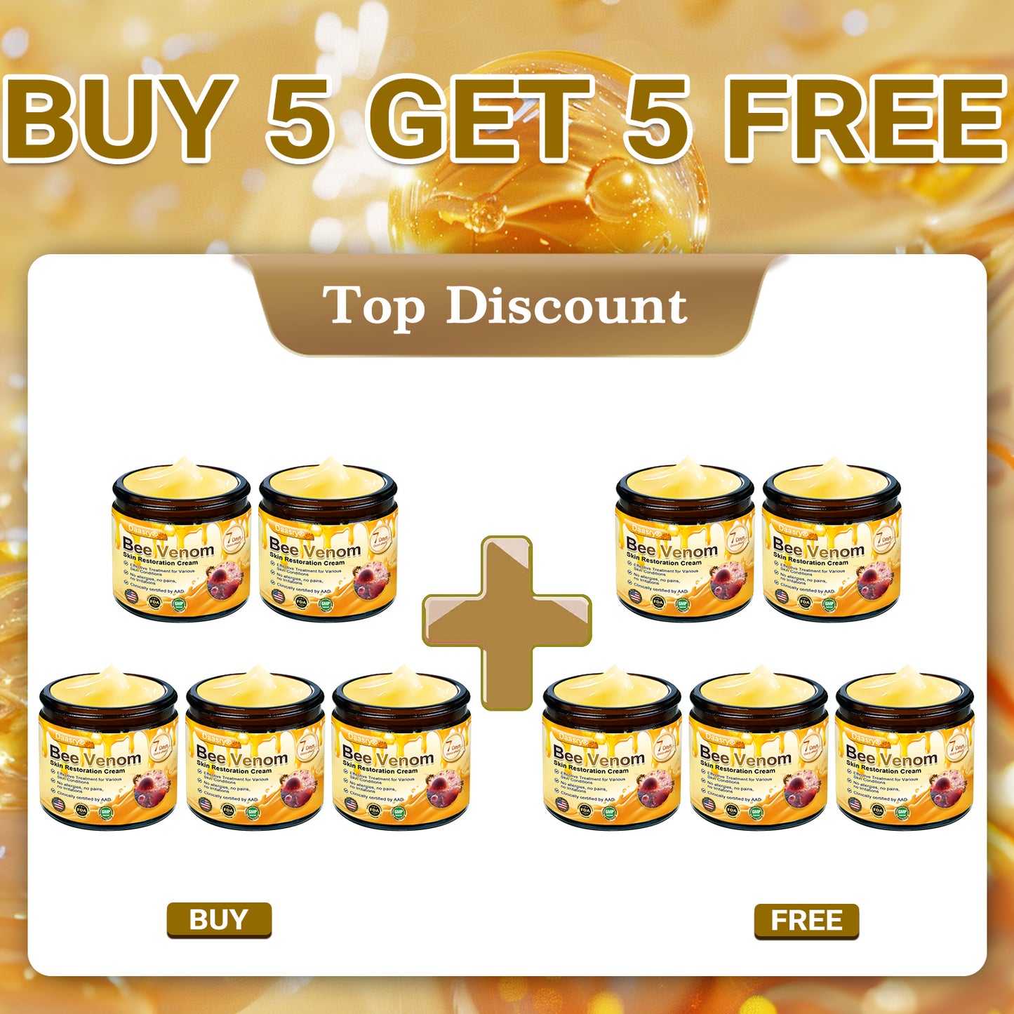 Daasry® Only 10 jars!!! Get an exclusive 80% OFF now. ✨ See visible firming in just 7 days! ✔️ Backed by our 180-day money-back guarantee.